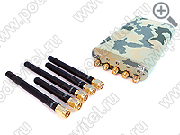 Скорпион 6XL антенны и разъем антенн